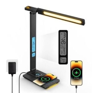 Smart LED Desk Lamp with Wireless Phone Charger